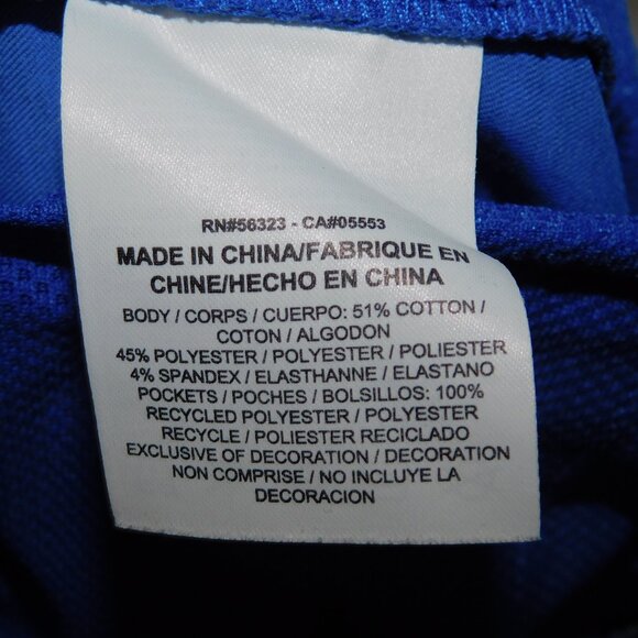 Nike Golf Modern Fit DriFit Mens 30 Blue Striped Flat Front Short - Picture 5 of 11